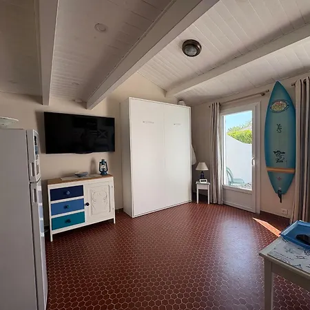 Maisonnette Mezzanine Avec Piscine Chauffee, Proche Et Commerces - St Jean De Monts - Fr-1-323-269 *